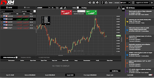 xm brokers platform
