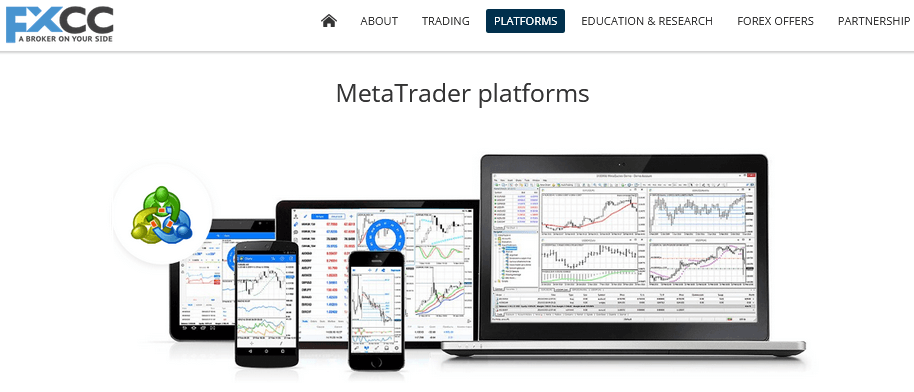 FXCC Trading Platform